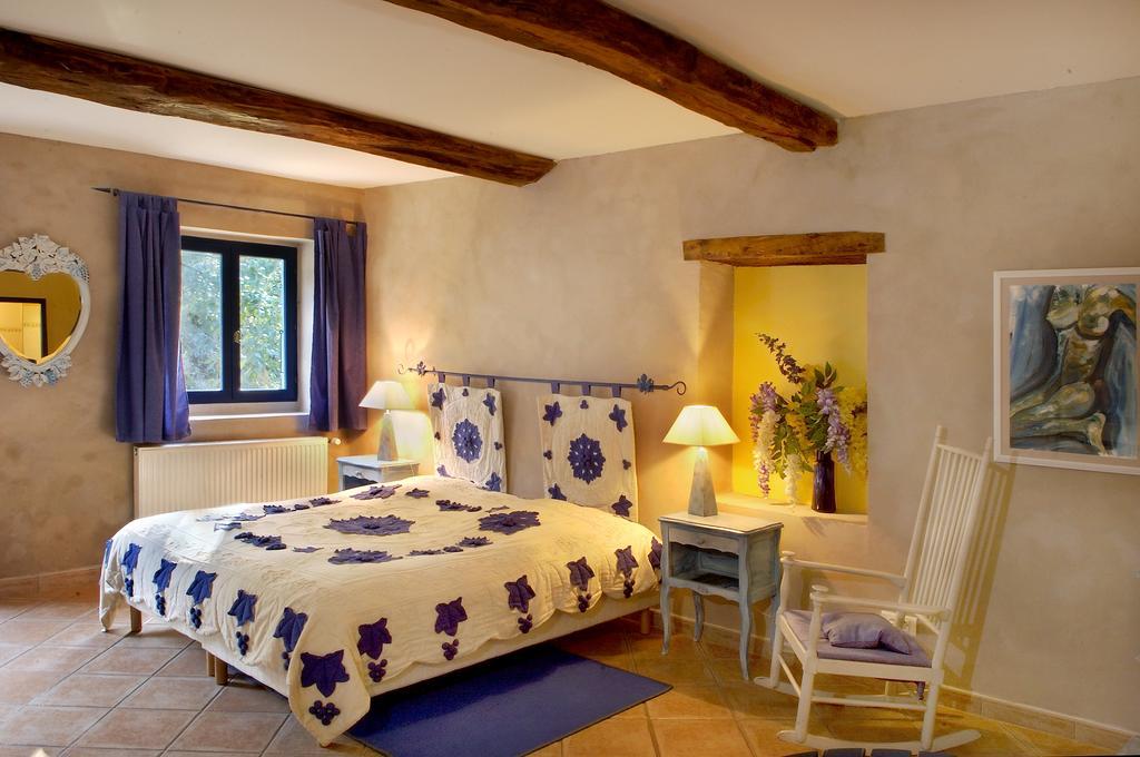 Maison D'Hotes Les Fougeres Mirmande Kültér fotó